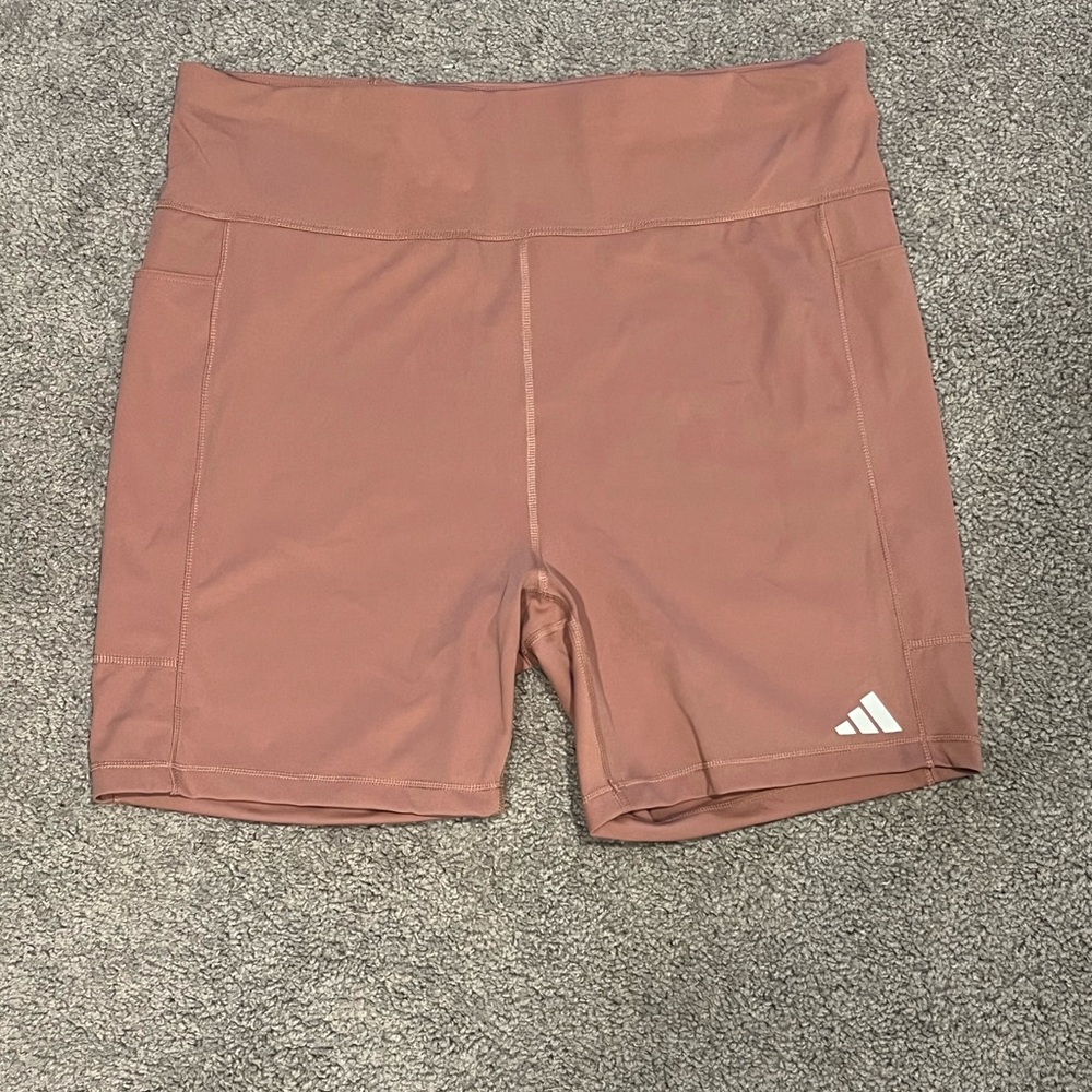 Adidas Women's Mauve Athletic Shorts